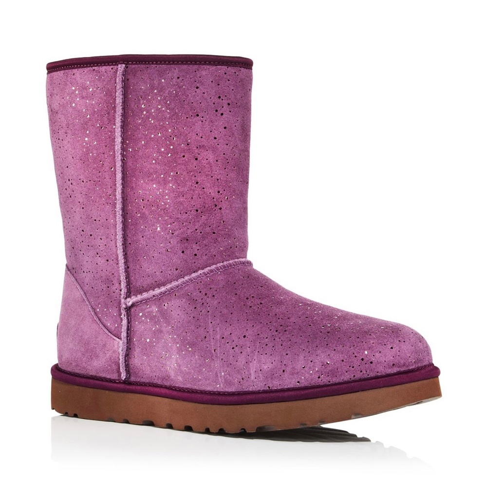 NIB UGG Women’s 1135110 Classic Short Metallic Spots